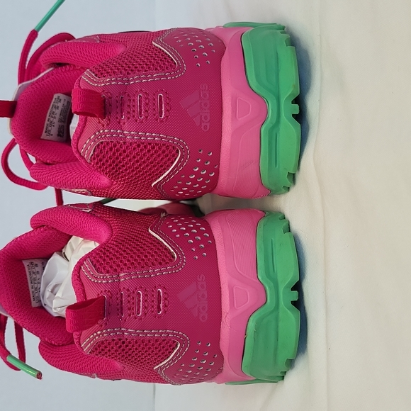 Adidas vigor TR 3 trail running sneaker shoe in pink and mint green. Size 5 - Picture 7 of 16